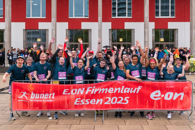 DRK Essen beim E.ON Firmenlauf 2025